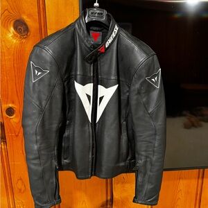 Dainese Black Performance motorcycle Jacket for Men